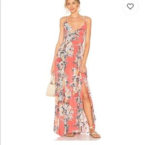 Free People Floral Maxi Dress - Only worm once!!